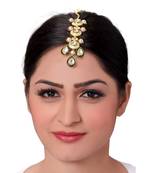 Kunan Enamelling Maang Tikka