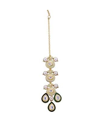 Kunan Enamelling Maang Tikka 2