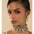 Charisma Enamelled Blue And Grey Kundan And  Pearls Necklace And Earrings Set.
