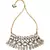 Charisma Enamelled Blue And Grey Kundan And  Pearls Necklace And Earrings Set.