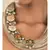 Jubilistic Beige Jute Thread,  Pearls And Lakh Pieces Necklace And Earrings Set.