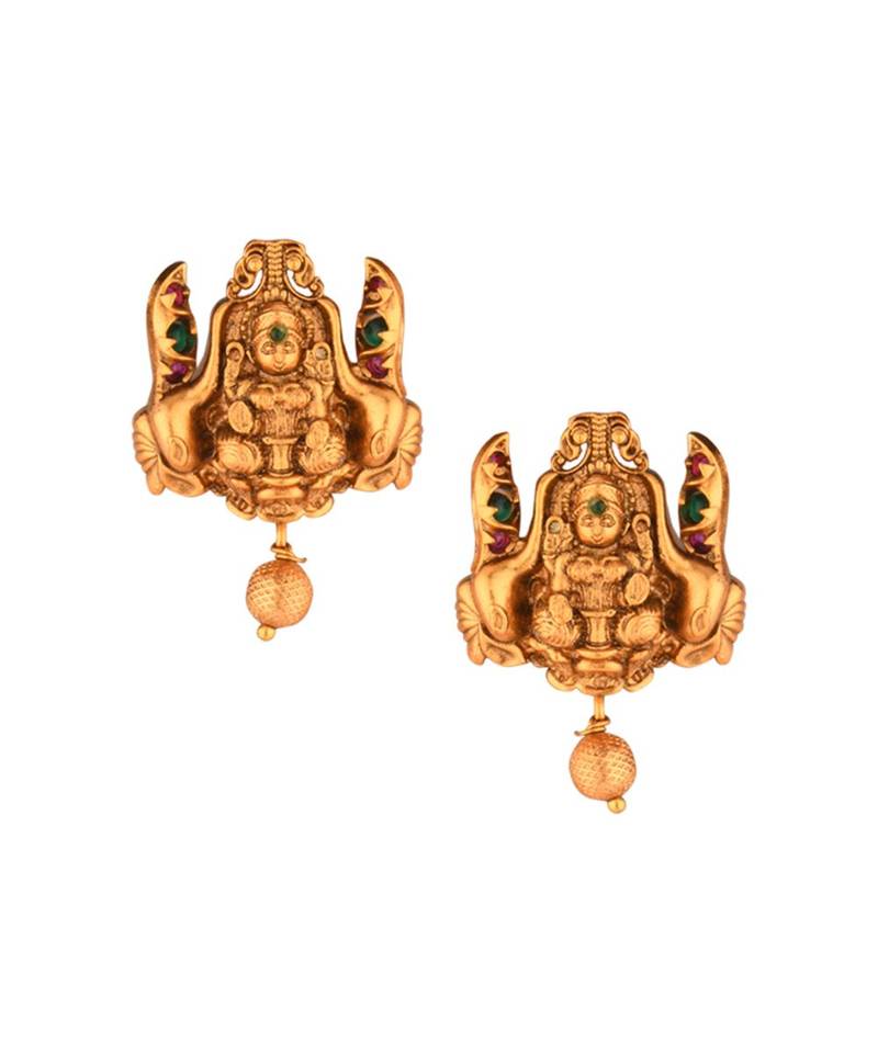 Celestial Surprise Beige Jute Threaded Gold Pendant Necklace Amd Earrings Set With Agate And Gold Beads.