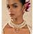 Candy Cadence Pink Kundan, Jade Drops, Quartz,  Pearls Necklace And Earrings Set