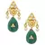 Classic Kundan Polki Ornamented With Shell Pearls And Onyx Drops