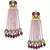 Lush Kundan Polki And Onyx Drop Earrings With Beautiful Soft Pink Agate Bead Danglers
