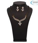 Vendee Fashion Awesome CZ Diamond Mangalsutra Pendant Set (7227) 