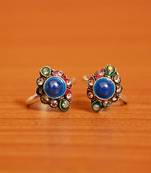 Blue zircon  toe-rings