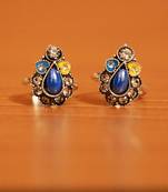 Blue zircon  toe-rings