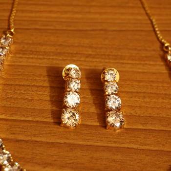 Yellow citrine necklace-sets 3