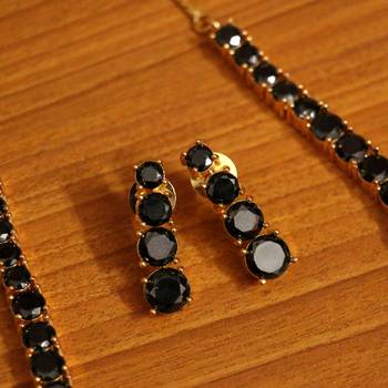 Black onyx necklace-sets 3