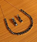 Black onyx necklace-sets