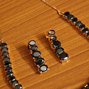 Black onyx necklace-sets 3