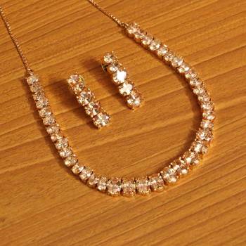 Yellow citrine necklace-sets 1