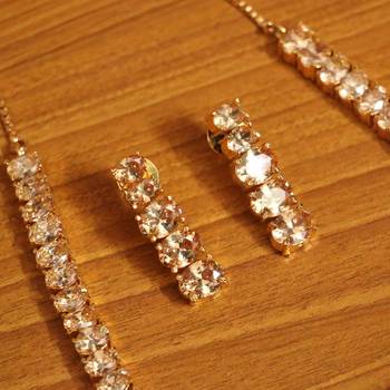 Yellow citrine necklace-sets 2