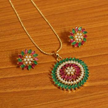 Multicolor ruby  pendants 1