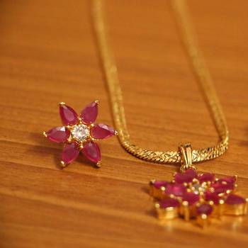 Red ruby  pendants 3
