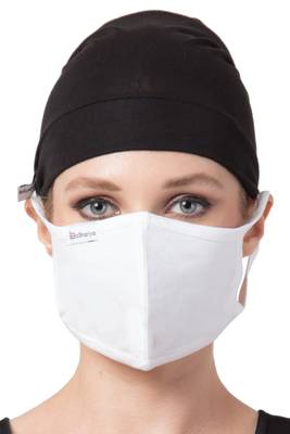 2 Pcs Set-Under Hijab Bonnet Cap and Mask Combo 1