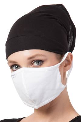 2 Pcs Set-Under Hijab Bonnet Cap and Mask Combo 3