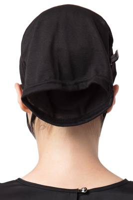 2 Pcs Set-Under Hijab Bonnet Cap and Mask Combo 4
