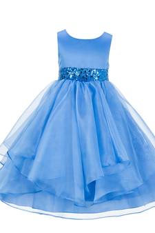 multicolor plain polyester kids girl gowns