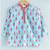 Blue Kurta with a Fuschia Dhoti
