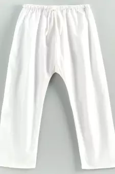 yellow striped kurta with a white pajama
