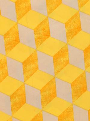 Yellow Color Cotton Printed Unstitched Dress Material 4