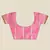 Pink Cotton Silk saree with blouse