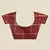 Burgundy Cotton Silk saree with blouse
