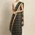 Black Cotton Silk saree with blouse
