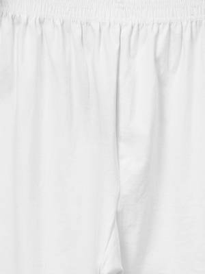 Pinksky White printed cotton leggings 5
