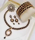 Black bangles-and-bracelets