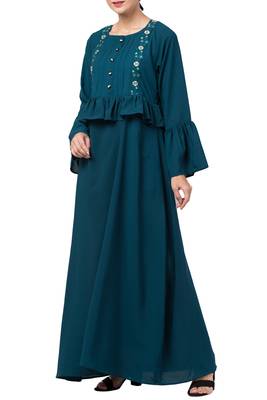 MRC Women Frill Work On Chest and Hand Sleeves 4