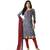 Multi Embroidered Dress Material