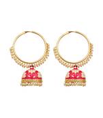 Marvelous White Pearl Jumkhi Earrings  For Women