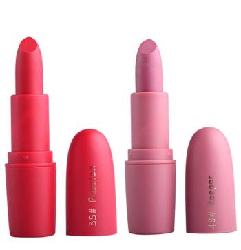 Miss Rose Professional (Pack of 2 Matte Lipsticks Shade # 35-48) 1