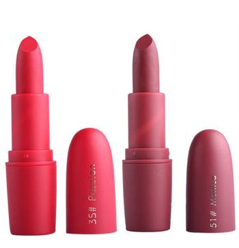 Miss Rose Professional (Pack of 2 Matte Lipsticks Shade # 35-51) 1