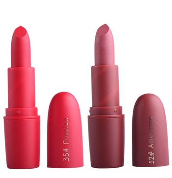 Miss Rose Professional (Pack of 2 Matte Lipsticks Shade # 35-52) 1