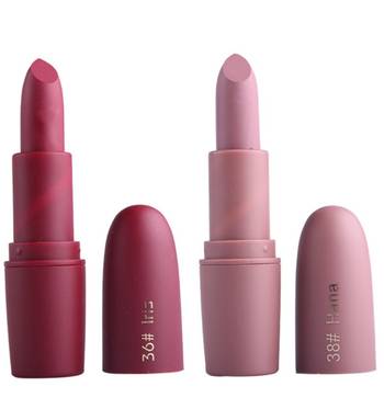 Miss Rose Professional (Pack of 2 Matte Lipsticks Shade # 36-38) 1