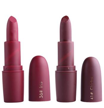 Miss Rose Professional (Pack of 2 Matte Lipsticks Shade # 36-41) 1
