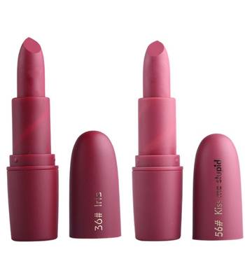 Miss Rose Professional (Pack of 2 Matte Lipsticks Shade # 36-56) 1