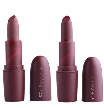 Miss Rose Professional (Pack of 2 Matte Lipsticks Shade # 37-41) 1