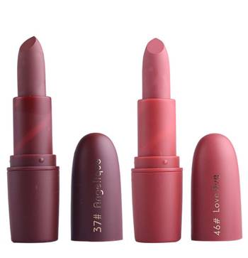 Miss Rose Professional (Pack of 2 Matte Lipsticks Shade # 37-46) 1