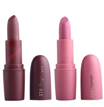 Miss Rose Professional (Pack of 2 Matte Lipsticks Shade # 37-48) 1