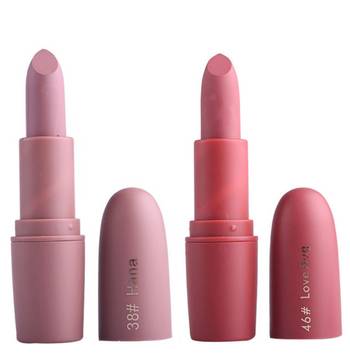 Miss Rose Professional (Pack of 2 Matte Lipsticks Shade # 38-46) 1