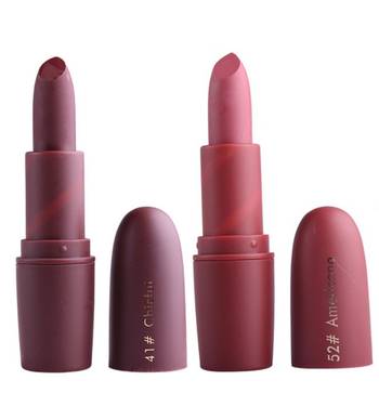 Miss Rose Professional (Pack of 2 Matte Lipsticks Shade # 41-52) 1