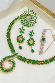 Green necklaces