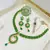 Green necklaces