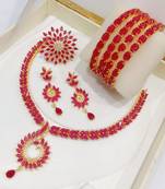 Red bangles-and-bracelets