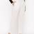 white printed cotton trouser